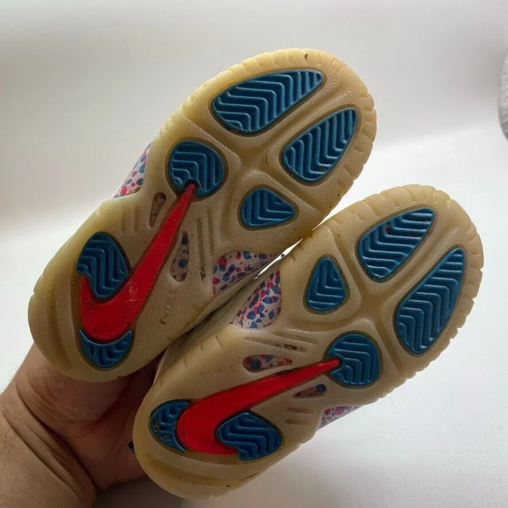 Nike Toddler Foamposite Shoes 7C Little Penny Posite TD Pro Sneakers 843769‎ 102